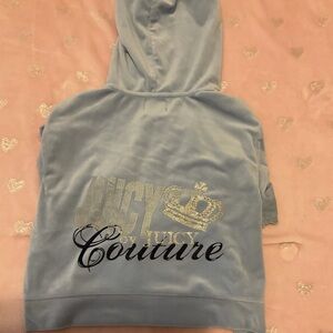 Baby blue juicy couture tracksuit